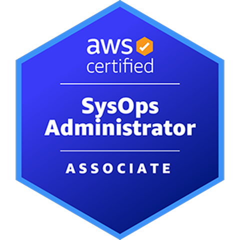 AWS SysOps Administrator – Associate 認定バッジ