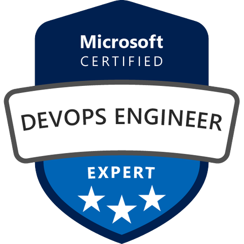 Azure DevOps Engineer 認定バッジ