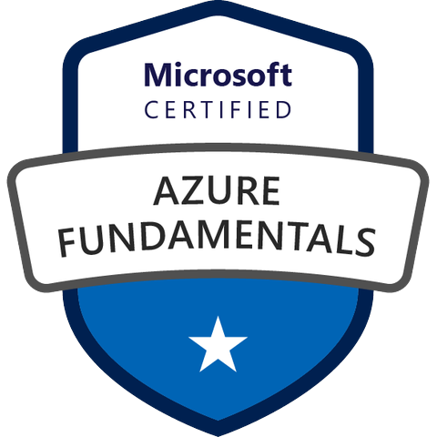 Azure Fundamentals 認定バッジ